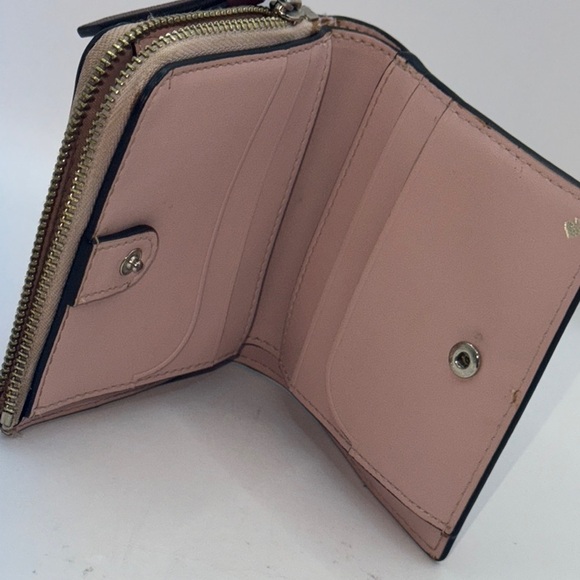 Kate Spade novelty floral pup small L zip wallet - Picture 10 of 13